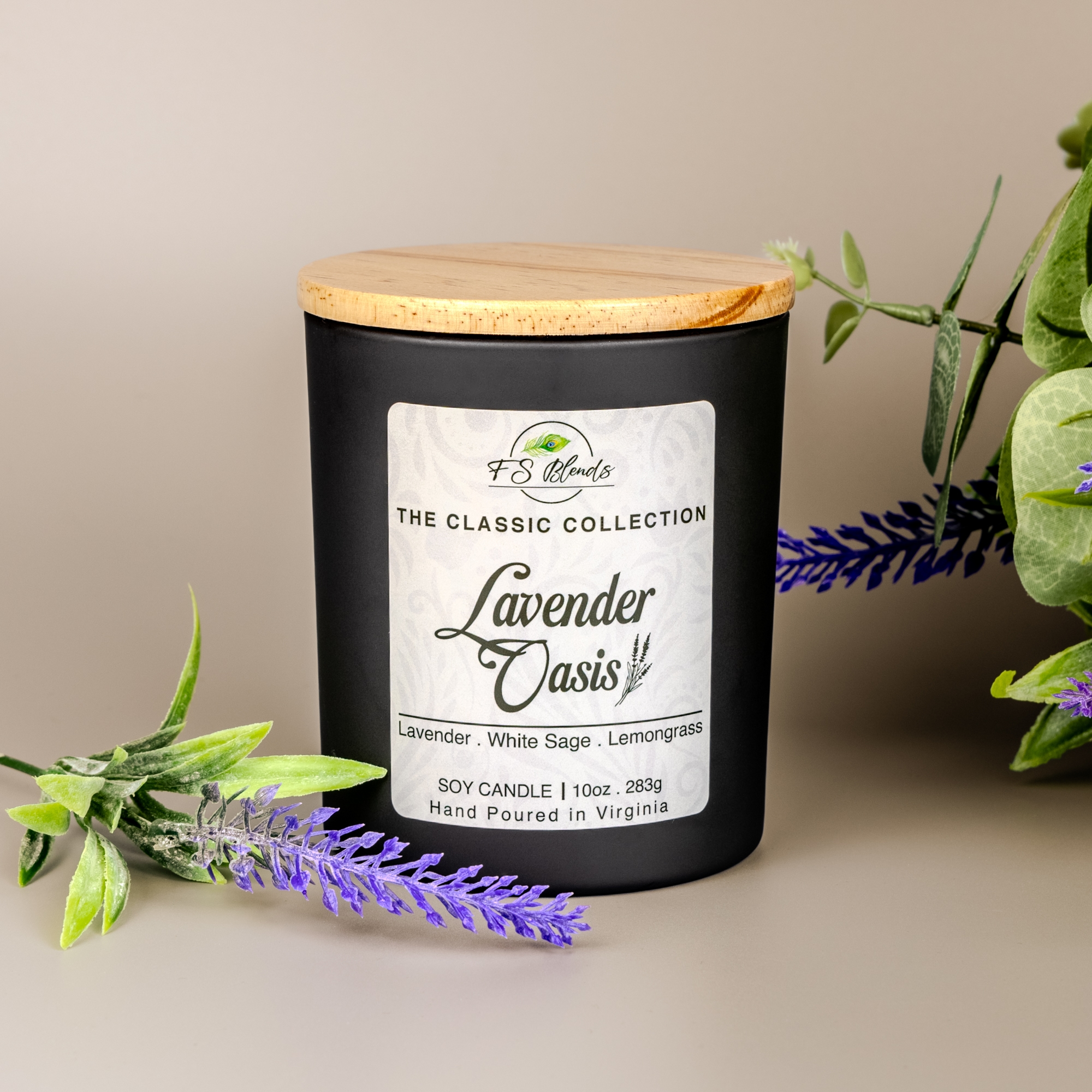 Lavender Oasis Candle - Image 5