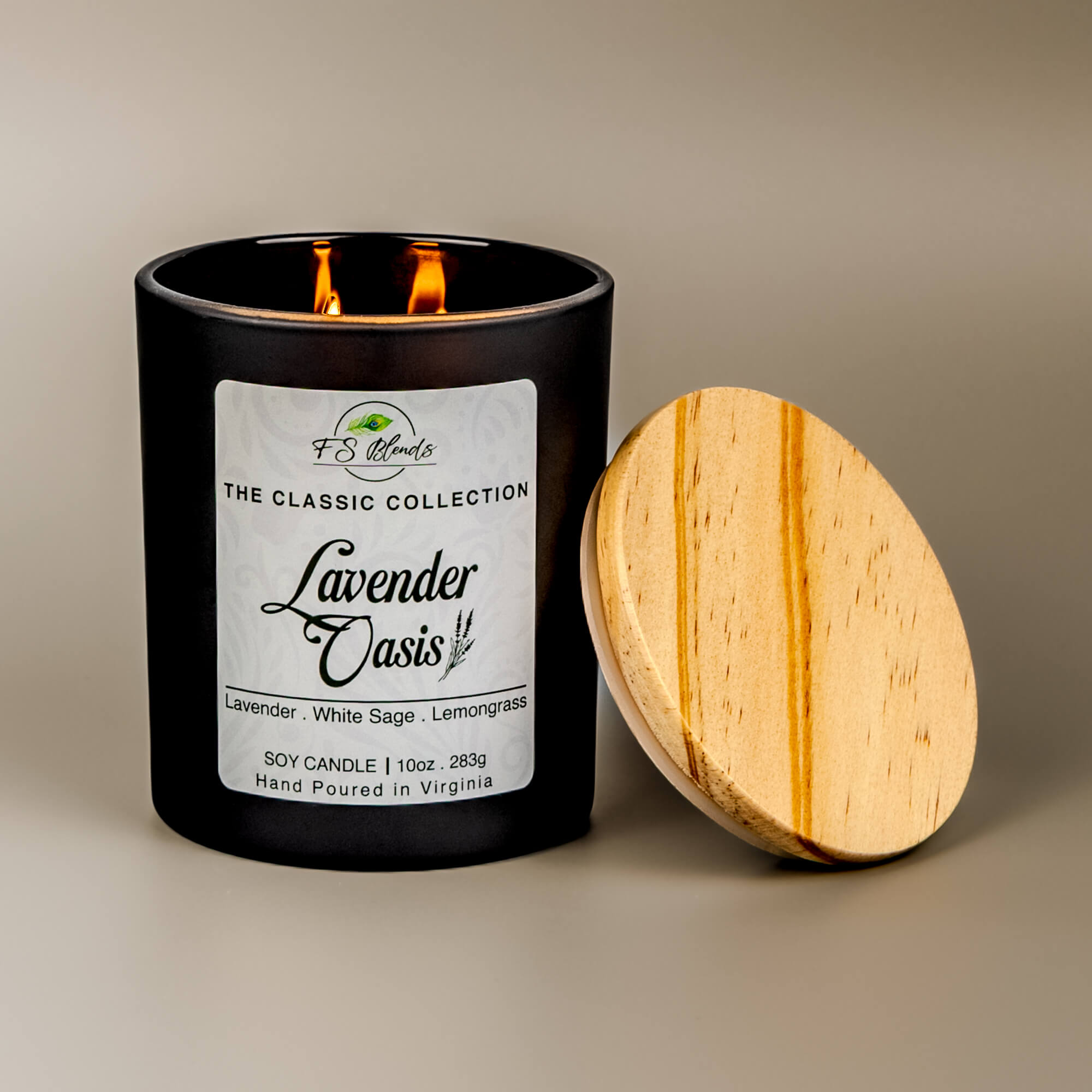 Lavender Oasis Candle - Image 4