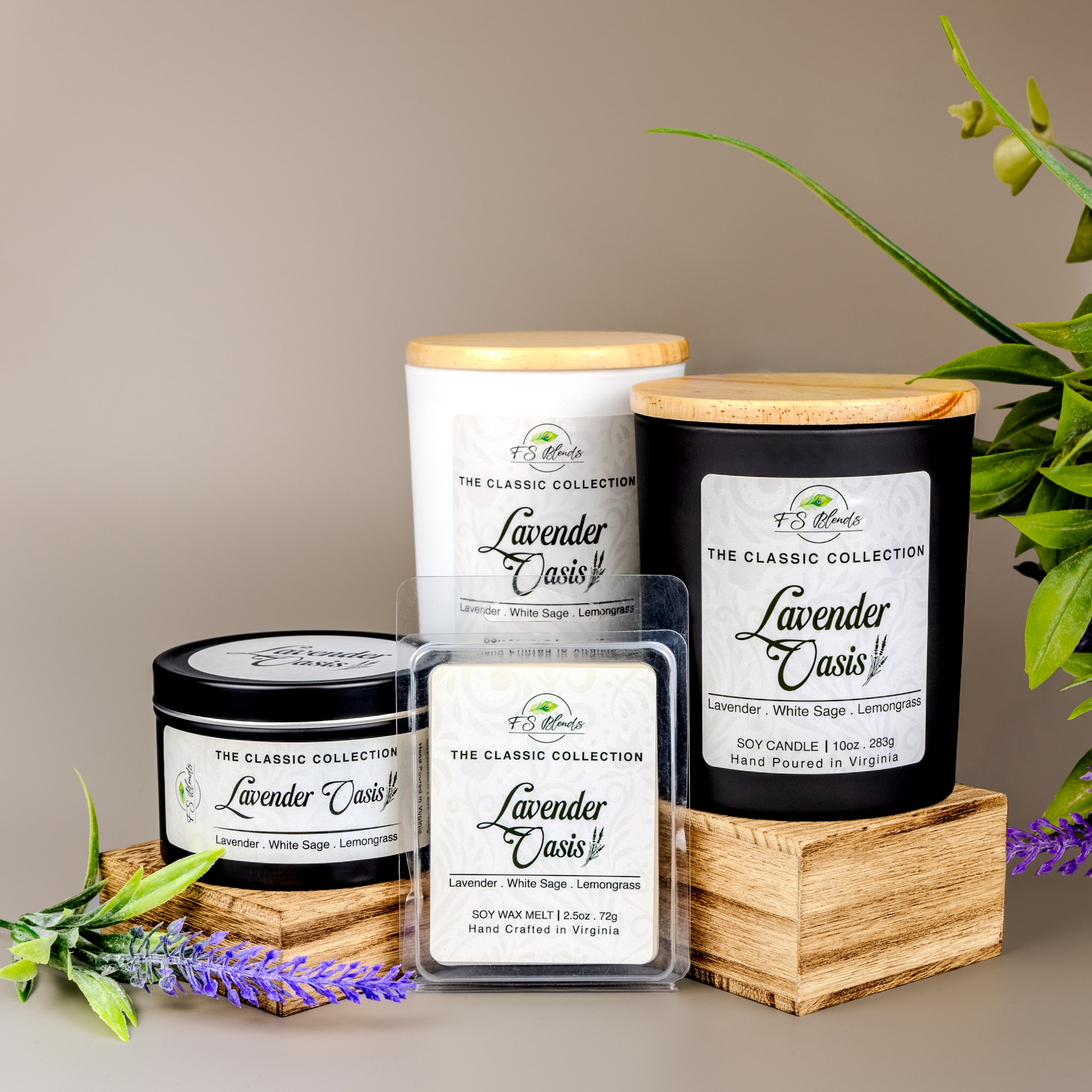 Lavender Oasis Candle - Image 6